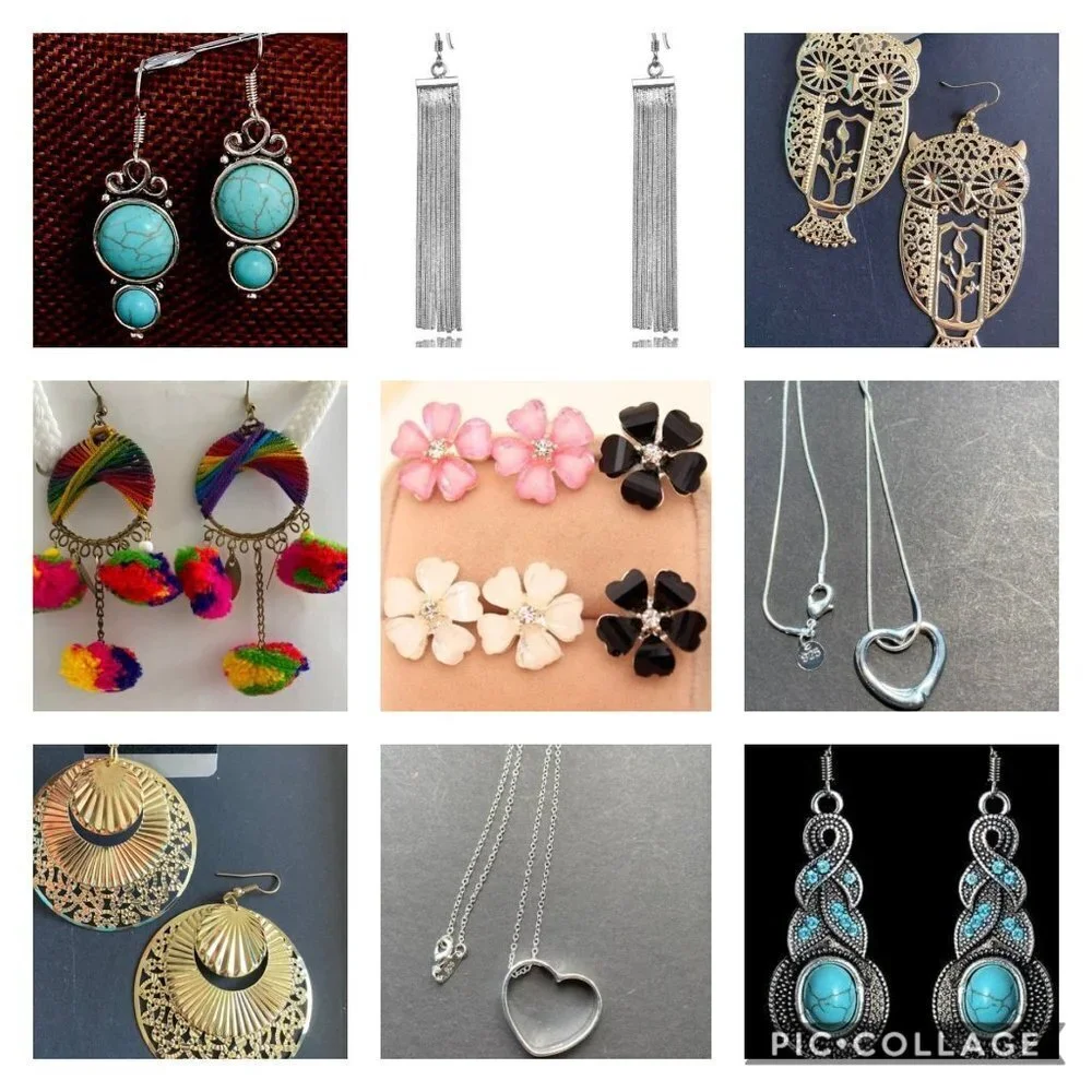 Sparkling Water Drop Earrings